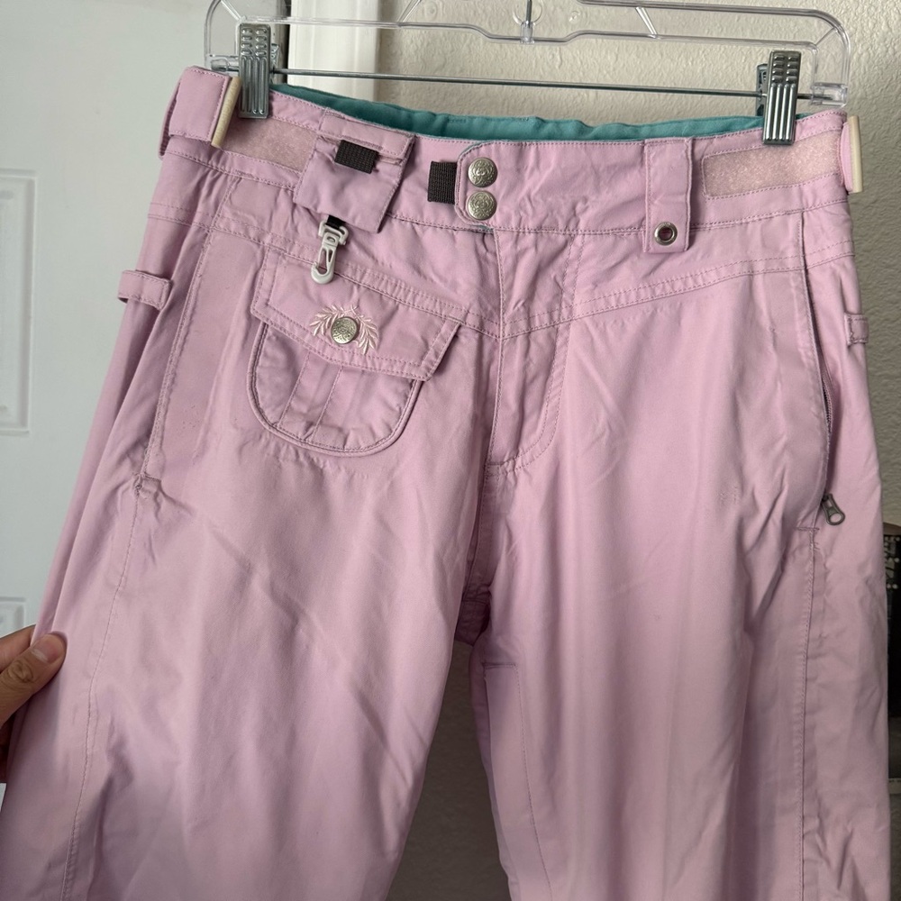 686 women’s pink ski snow nylon pants - Picture 5 of 10